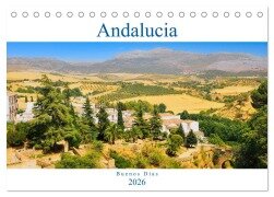 Andalucía - Buenos Días (Tischkalender 2026 DIN A5 quer), CALVENDO Monatskalender - Paul Michalzik
