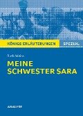 Cover-Bild zum Titel 'Meine Schwester Sara. Königs Erläuterungen.' von 'Ruth Weiss, Sabine Hasenbach'