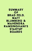 Cover-Bild zum Titel 'Summary of Brad Feld, Matt Blumberg & Mahendra Ramsinghani's Startup Boards' von 'IRB Media'