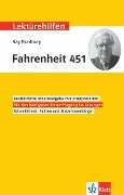 Lektürehilfen Ray Bradbury Fahrenheit 451 - 