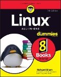 Cover-Bild zum Titel 'Linux All-In-One For Dummies' von 'Richard Blum'
