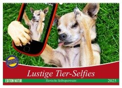 Lustige Tier-Selfies. Tierische Selbstportraits (Wandkalender 2025 DIN A2 quer), CALVENDO Monatskalender - Elisabeth Stanzer