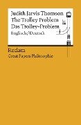 Cover-Bild zum Titel 'The Trolley Problem / Das Trolley-Problem' von 'Judith Jarvis Thomson'