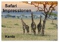 Safari Impressionen / Kenia (Wandkalender 2024 DIN A4 quer), CALVENDO Monatskalender - Susan Michel CH