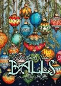 Christmas Tree Balls Coloring Book for Adults - Monsoon Publishing