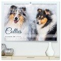 Collies - die schönsten Hunde der Welt (hochwertiger Premium Wandkalender 2024 DIN A2 quer), Kunstdruck in Hochglanz - Sigrid Starick