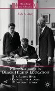 Cover-Bild zum Titel 'Philanthropy in Black Higher Education' von 'V. Avery'