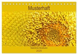 Musterhaft - Natürliche Strukturen (Tischkalender 2025 DIN A5 quer), CALVENDO Monatskalender - Meike Bölts
