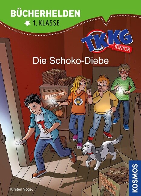 TKKG Junior, Bücherhelden 1. Klasse, Die Schoko-Diebe - Kirsten Vogel