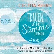 Cover-Bild zum Titel 'Frauen, die ihre Stimme erheben. Roar!' von 'Cecelia Ahern'