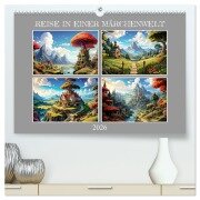 Reise in einer Märchenwelt (hochwertiger Premium Wandkalender 2026 DIN A2 quer), Kunstdruck in Hochglanz - Werner Braun