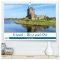 Irland - West und Ost (hochwertiger Premium Wandkalender 2024 DIN A2 quer), Kunstdruck in Hochglanz - Andreas Jordan