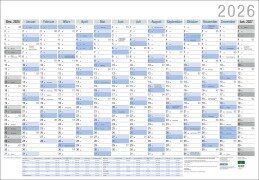 Wandplaner Neutral 2026 - 