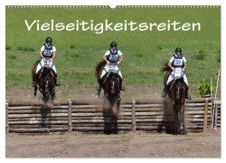 Cover-Bild zum Titel 'Vielseitigkeitsreiten (Wandkalender 2026 DIN A2 quer), CALVENDO Monatskalender' von 'Anke van Wyk - www. germanpix. net'