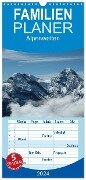 Familienplaner 2024 - Alpenwelten mit 5 Spalten (Wandkalender, 21 x 45 cm) CALVENDO - Kattobello Kattobello