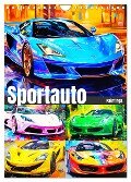 Sportauto Paintings (Wandkalender 2025 DIN A4 hoch), CALVENDO Monatskalender - Rose Hurley