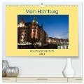 Mein Hamburg - Am schönsten bei Nacht (hochwertiger Premium Wandkalender 2024 DIN A2 quer), Kunstdruck in Hochglanz - Borg Enders