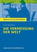 Die Vermessung der Welt von Daniel Kehlmann. - Daniel Kehlmann