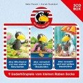 Cover-Bild zum Titel 'Der kleine Rabe Socke - 3-CD Hörspielbox Vol. 3' von 'der kleine Rabe Socke'