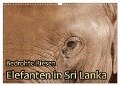 Bedrohte Riesen - Elefanten in Sri Lanka (Wandkalender 2024 DIN A3 quer), CALVENDO Monatskalender - Jörg Sobottka