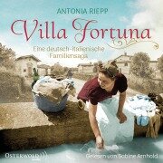 Cover-Bild zum Titel 'Villa Fortuna (Die Belmonte-Reihe 2)' von 'Antonia Riepp'