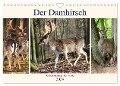 Der Damhirsch - Der Schaufelträger des Waldes (Wandkalender 2024 DIN A4 quer), CALVENDO Monatskalender - Arno Klatt