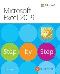 Cover-Bild zum Titel 'Microsoft Excel 2019 Step by Step' von 'Curtis Frye'