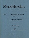 Mendelssohn Bartholdy, Felix - Klaviertrio Nr. 1 d-moll op. 49 - Felix Mendelssohn Bartholdy