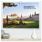 Bamberg - das fränkische Rom (hochwertiger Premium Wandkalender 2026 DIN A2 quer), Kunstdruck in Hochglanz - Val Thoermer