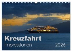 Kreuzfahrt Impressionen (Wandkalender 2026 DIN A3 quer), CALVENDO Monatskalender - Uwe Bade