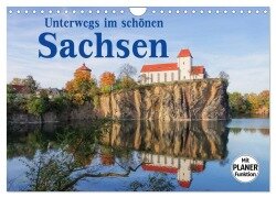 Unterwegs im schönen Sachsen (Wandkalender 2025 DIN A4 quer), CALVENDO Monatskalender - LianeM LianeM
