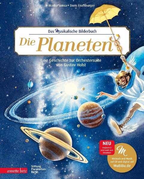 Die Planeten (Das musikalische Bilderbuch mit CD und zum Streamen) - Marko Simsa