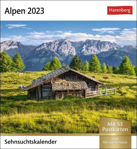 Alpen Sehnsuchtskalender 2023 - 