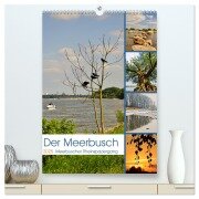 Der Meerbusch - Meerbuscher Rheinspaziergang (hochwertiger Premium Wandkalender 2025 DIN A2 hoch), Kunstdruck in Hochglanz - Bettina Hackstein