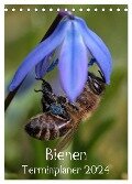 Bienen-Terminplaner 2024 (Tischkalender 2024 DIN A5 hoch), CALVENDO Monatskalender - Silvia Hahnefeld
