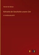 Cover-Bild zum Titel 'Kehrseite der Geschichte unserer Zeit' von 'Honoré de Balzac'