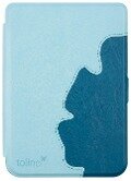 tolino shine / shine color - Tasche Slim - Flowy Lightblue - 