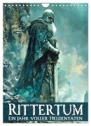 Rittertum - ein Jahr voller Heldentaten (Wandkalender 2025 DIN A4 hoch), CALVENDO Monatskalender - Val Thoermer