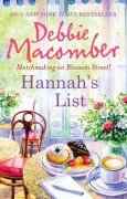 Cover-Bild zum Titel 'Hannah's List' von 'Debbie Macomber'
