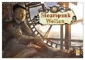 Steampunk Welten (Wandkalender 2024 DIN A3 quer), CALVENDO Monatskalender - Karsten Schröder