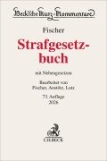 Cover-Bild zum Titel 'Strafgesetzbuch. StGB' von 'Thomas Fischer, Hans-Joachim Lutz, Stephan Anstötz'