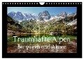 Traumhafte Alpen - Bergseen und Almen (Wandkalender 2024 DIN A4 quer), CALVENDO Monatskalender - Kordula Uwe Vahle