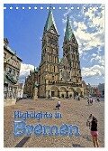 Highlights in Bremen (Tischkalender 2024 DIN A5 hoch), CALVENDO Monatskalender - Paul Michalzik