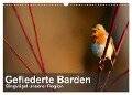 Gefiederte Barden - Singvögel unserer Region (Wandkalender 2024 DIN A3 quer), CALVENDO Monatskalender - Alexander Krebs