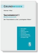 Cover-Bild zum Titel 'Grundwissen Sachenrecht I - Mobiliarsrecht' von 'Karl-Edmund Hemmer, Achim Wüst, Clemens D'Alquen'