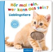 Cover-Bild zum Titel 'Hör mal rein, wer kann das sein? Lieblingstiere' von ''