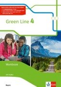 Cover-Bild zum Titel 'Green Line 4. Ausgabe Bayern. Workbook mit Audios 8. Klasse' von ''