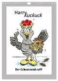 HarryKuckuck - Der Schwarzwald ruft (Wandkalender 2025 DIN A4 hoch), CALVENDO Monatskalender - Ingo Laue