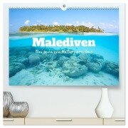 Malediven - Reise in ein Naturparadies (hochwertiger Premium Wandkalender 2026 DIN A2 quer), Kunstdruck in Hochglanz - Matteo Colombo
