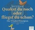 Cover-Bild zum Titel 'Quakst Du noch oder fliegst Du schon?' von 'Gabi Franke, Ardeschyr Hagmaier, Dirk Pettenkofer'